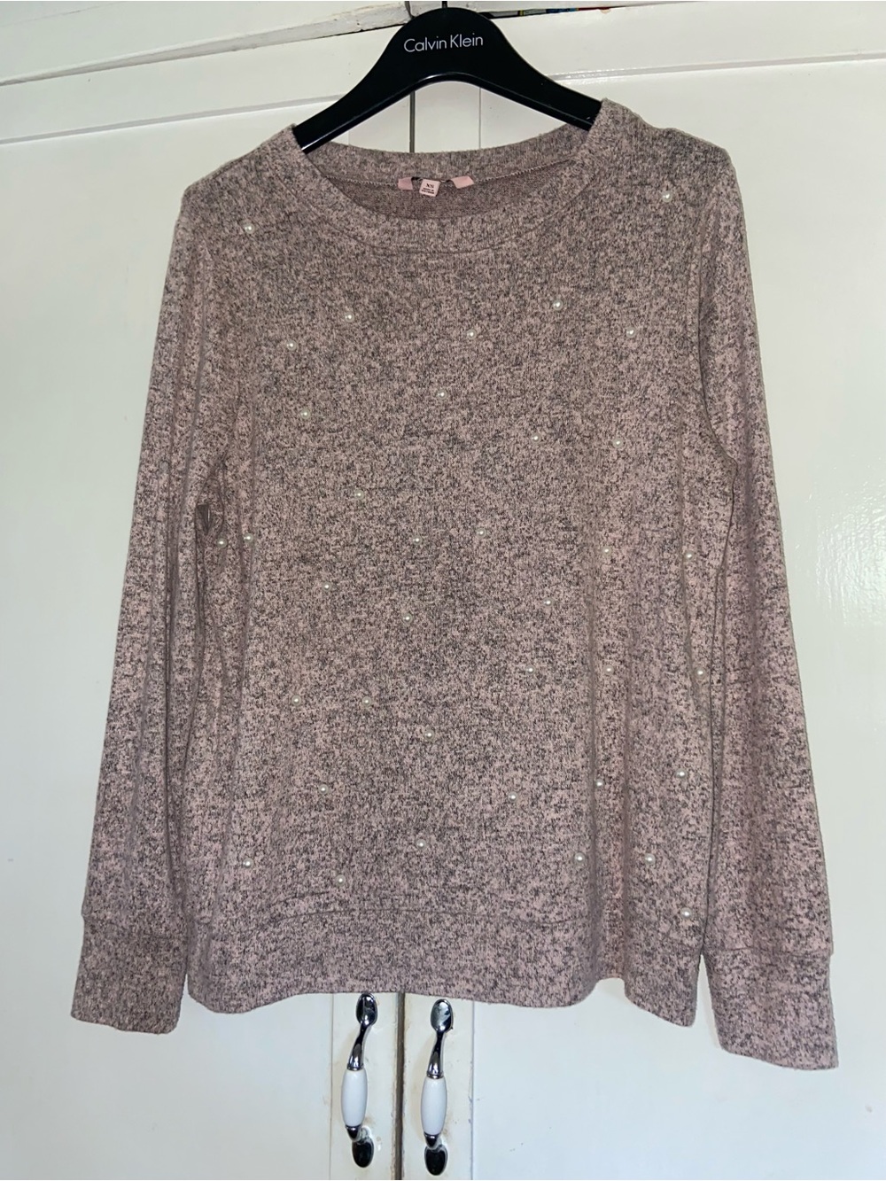 Juicy Couture Pink Sparkle Crewneck Sweatshirt